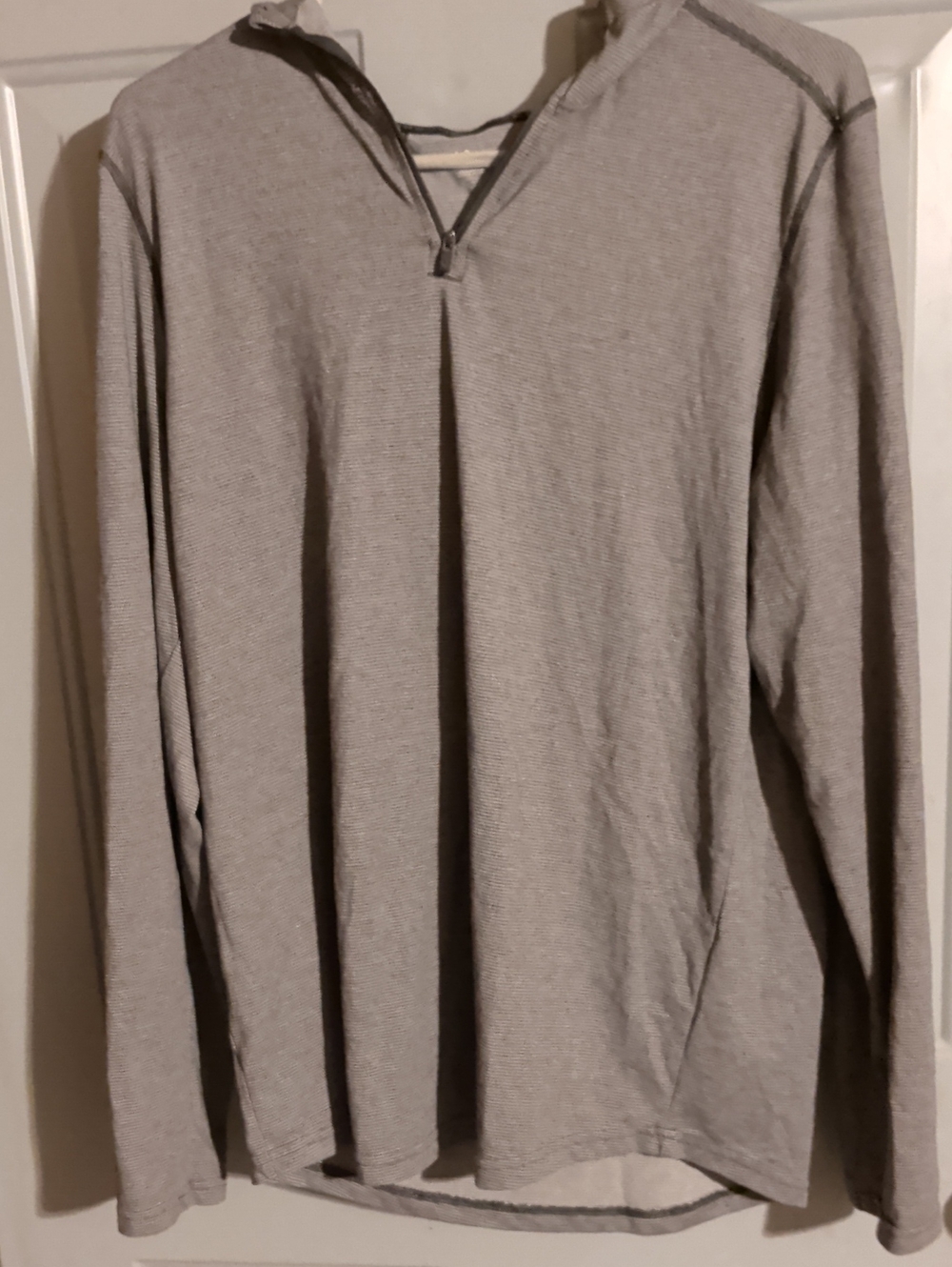 Under Armour Men's Lightweight Long Sleeve Half-Zip Shirt Jacket - Light Gray